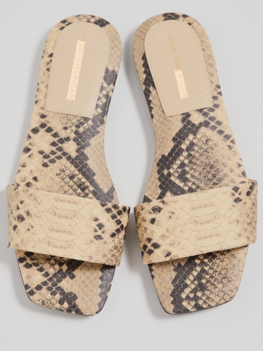 NWOB - Good American Python Print Slides